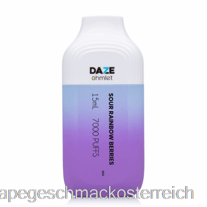 7 Daze Ohmlet 7000 Einweg-Sauer-Regenbogenbeeren-Vape-Geschmack